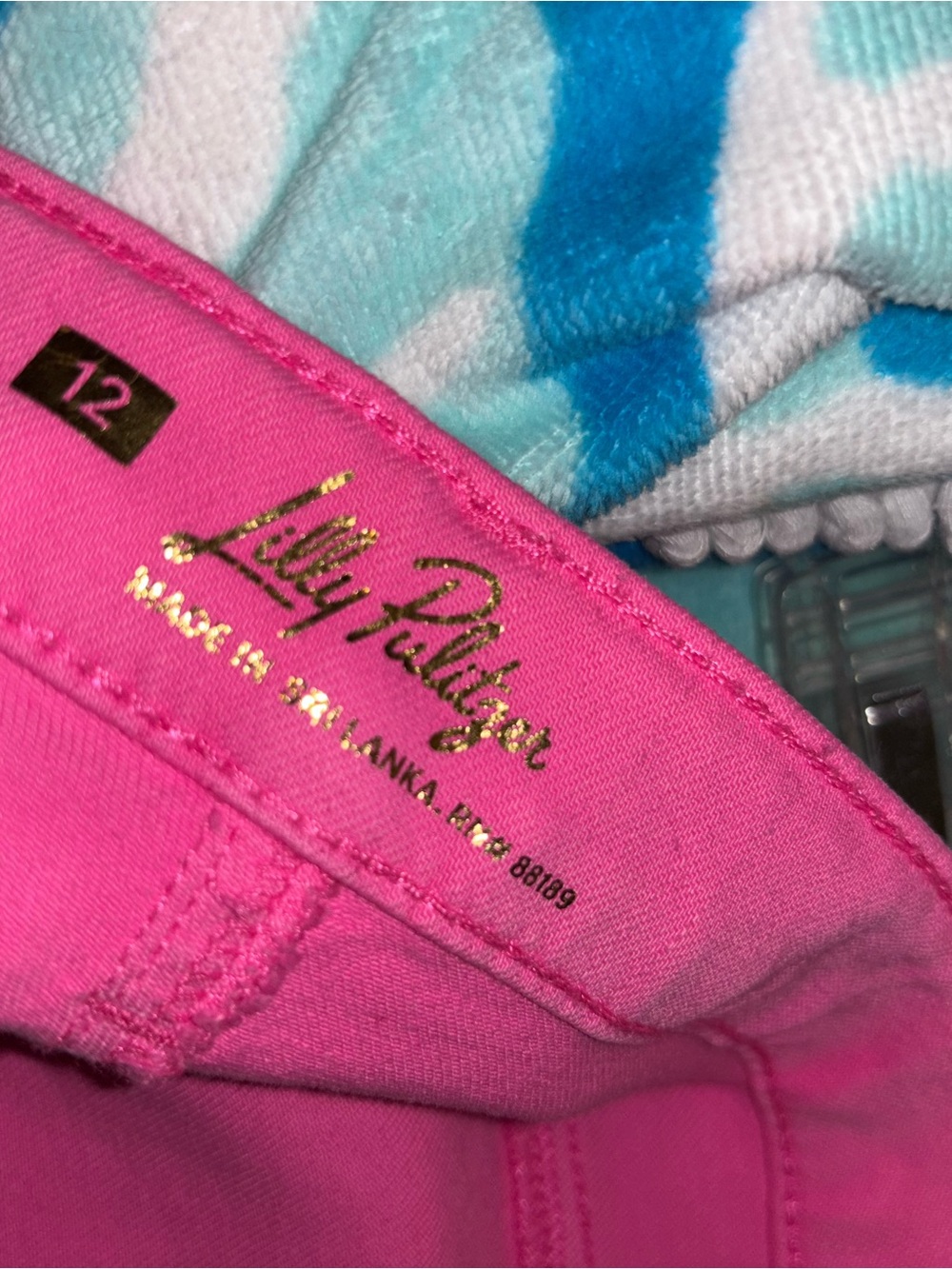 Lilly Pulitzer Bright Pink Aniston Jeans Excellent condition Size 12